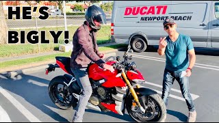 Ducati StreetFighter V4 S Review  Is It Comfortable We Put It To The Test [upl. by Griff]