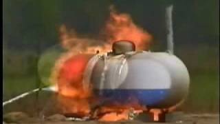 BLEVE Boiling Liquid Expanding Vapor Explosion Demonstration  How it Happens Training Video [upl. by Kreitman]