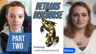 quotDetransitioners will grow in number exponentiallyquot  Interview with Emma Rising Healing  PT 2 [upl. by Anoik]