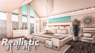 Realistic Home Bloxburg Speedbuild [upl. by Signe]