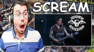 Italian Reacts To Avenged Sevenfold  Scream Live In The LBC [upl. by Walcott]