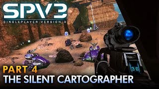 HALO CE SPV31  Walkthrough  Part 4 THE SILENT CARTOGRAPHER [upl. by Neelyk]