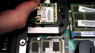 Replacing the WiFi Card on Acer Aspire 8943G  6782 [upl. by Ynnavoig]