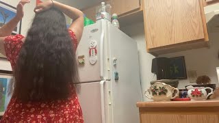 Trimming My Long Hair At Home [upl. by Nelda]