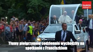 ŚDM 2016 Tak zapamiętamy wizytę papieża Franciszka w Polsce [upl. by Heilner]