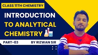 INTRODUCTION TO ANALYTICAL CHEMISTRY 03  Crystallization  Class 11 Chemistry by Rizwan Sir [upl. by Grory]