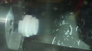 Machining a POMC Breather Plug [upl. by Fritts]