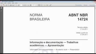 TCC e Monografia na prática Seguindo regras ABNT como numerar páginas fazer citações formatação [upl. by Kristo84]