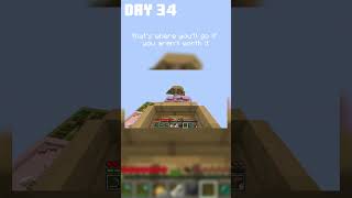 Day 34  Minecraft One Block [upl. by Crosley]