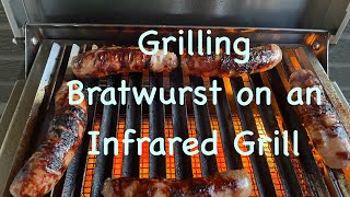 Grilling Brats on the Solaire Infrared Grill [upl. by Suolevram635]