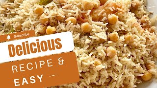 The Secret to Perfect Chickpea Pulao [upl. by Learsiy]