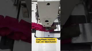 Long Pleats machine  Pleating machine [upl. by Einniw]