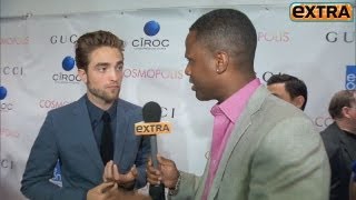 Robert Pattinson Breaks Silence for Cosmopolis [upl. by Hyozo]