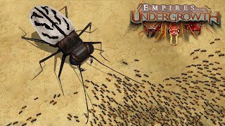 The GIANT BUGS Invade the ANT COLONY  Empires Of The Undergrowth  Ep13 [upl. by Auqinu]