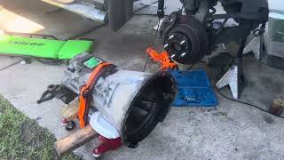 238 Getrag 6 speed manual transmission out of truck [upl. by Dadivitan494]