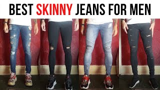 The Best SKINNY Jeans For Guys  Mens Fashion 2020 [upl. by Zed]