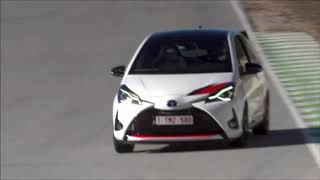 Toyota Yaris GRMN trackcircuit [upl. by Clarkin]