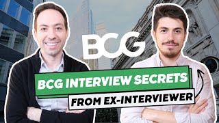 BCG Interviewer Reveals How To Succeed in Consulting Interviews [upl. by Ehsom]