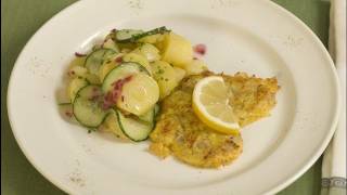 Rezept für Schnitzel in Parmesanhülle [upl. by Aiksa]