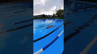 Freestyle swimming with a two beat kick swimming shorts [upl. by Keever]