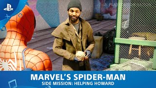 Marvels SpiderMan PS4  Side Mission  Helping Howard All Lost Pigeons [upl. by Ruprecht]