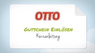 Otto Gutschein einlösen  Schritt für SchrittAnleitung [upl. by Vaasta]