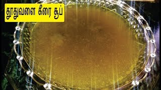 சளி உடனடியாக நீங்க தூதுவளை கீரை சூப்  Home Remedy for Common Cold  Thoothuvalai Soup in Tamil [upl. by Llerreg]