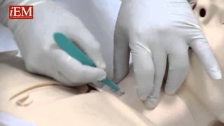 Surgical Cricicothyroidotomy  Finger [upl. by Ahseit]