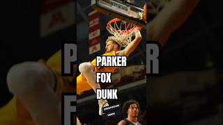 Parker Fox SlowMo Dunk‼️‼️ [upl. by Esilrahc]