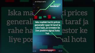 Share market me upward trend kya hota hai 😃 aistockinfo sharemarket [upl. by Elohc196]