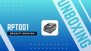 Unboxing RPT001 58mm Direct Thermal Receipt Printer [upl. by Glad527]