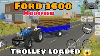 Ford 3600 Full modified 🤑 Trolley loaded 😱 New game download now 🤑 trending games viral [upl. by Aiblis750]