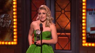 Acceptance Speech Annaleigh Ashford 2015 [upl. by Eriuqs]