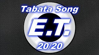 Tabata Song  ET 2020 Split  Workout timer 8 Rounds With Vocal Cues [upl. by Tumer]