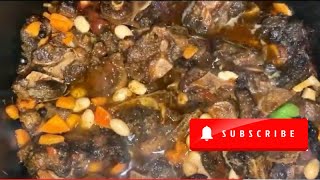 Fall Off The Bone Jamaican Oxtail Dinner Recipe with Ingredients [upl. by Cornia]