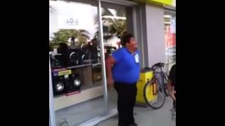 EL SERRUCHO GORDO BAILA AFUERA DE COPPEL [upl. by Chavez]