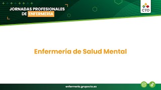 Jornadas Profesionales del EIR 2024 Enfermería de la Salud Mental [upl. by Adim]