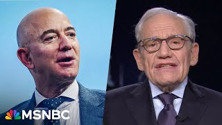 ‘Shame on that’ Woodward bashes Bezos for Washington Post endorsement block [upl. by Aicnarf]