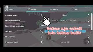 Tutorial memperbaiki bug camera di roblox‼️😍✌🏻 byJessy official❤💕 [upl. by Gunilla]