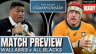 Wallabies v All Blacks Game 1 Preview  Rugby Championship 2024 [upl. by Morgana]