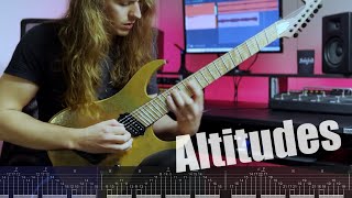 Jason Becker  Altitudes Cover Sweep Picking Arpeggios  Tabs [upl. by Danelle368]