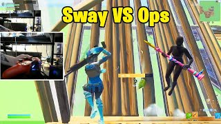 FaZe Sway VS Ops 1v1 Buildfights [upl. by Pembrook]