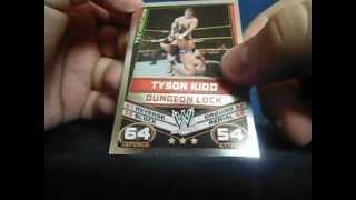 Opening a WWE Slam Attax Rebellion Display Prt 1 [upl. by Giraldo779]