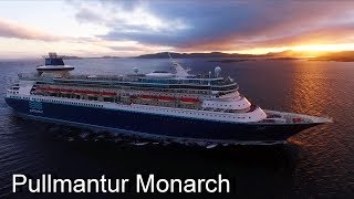 Pullmantur Monarch DRONE chase  Norway  Stavanger 372017 [upl. by Icyak624]