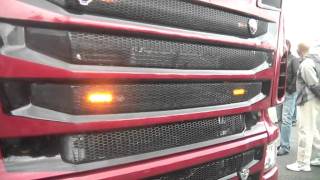 24H camions le Mans Scania R620 V8 Briards et Fils [upl. by Nyer]