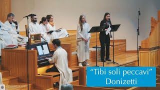 Tibi Soli Peccavi Donizetti [upl. by Elinore]