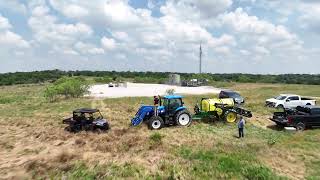 Drone Spraying Herbicide [upl. by Assirol]