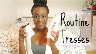 Routine Capillaire  Cheveux en tresses [upl. by Eevets]