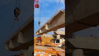 Integrated overbridge hoisting prosess good tools and good crane machine video cranewire bridge [upl. by Trip]