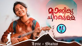 ManikyaChirakulla  Cover Version  Whatsapp Status  Idukki Gold  Sreya jayadeep [upl. by Schellens]